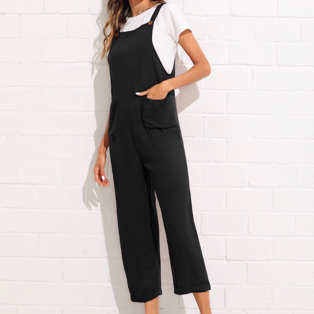 Front Pocketed Overalls - Picture 4 of 6
